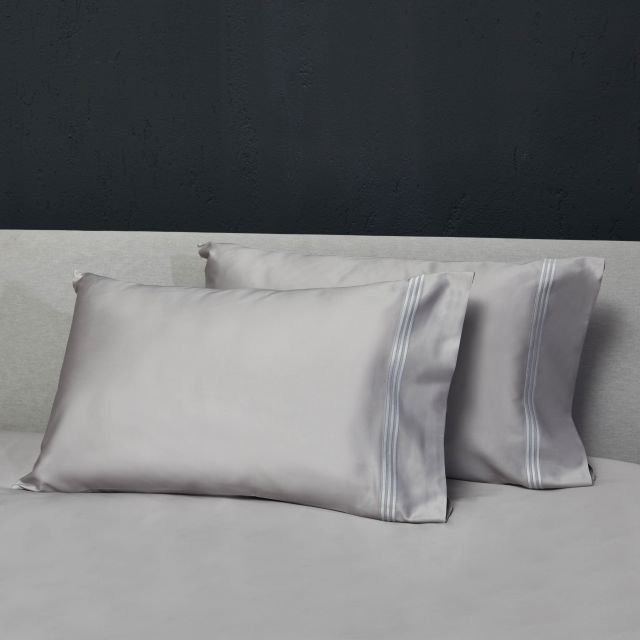Platinum Sateen Pillowcases